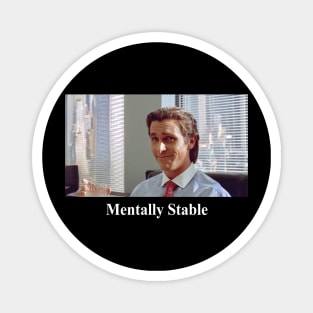 Patrick Bateman American Psycho Funny Parody Magnet